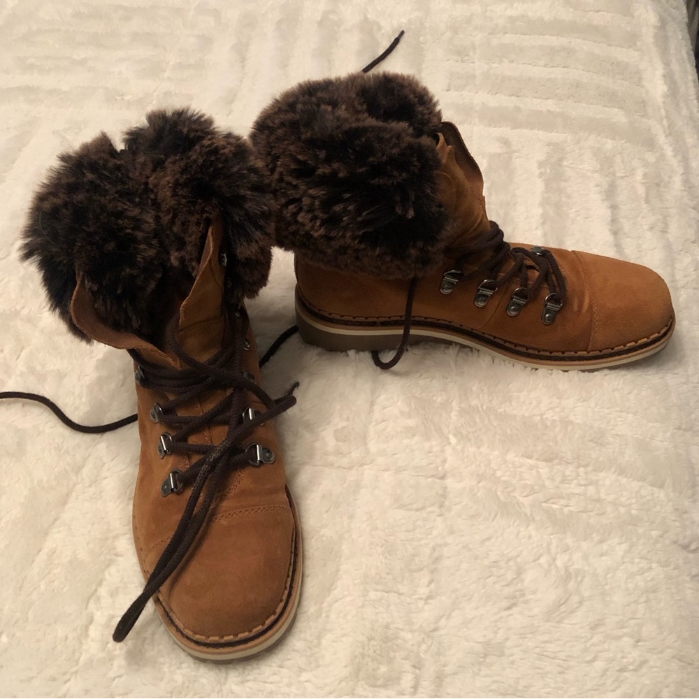 Sam Edelman faux fur boot